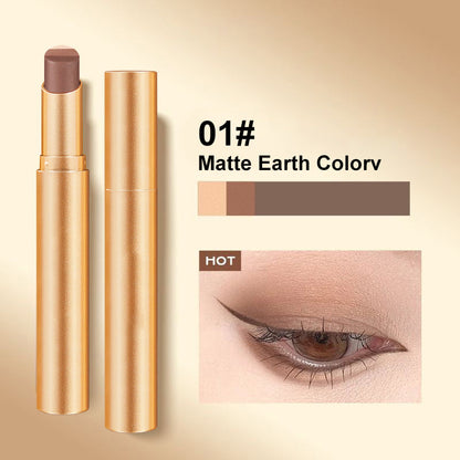 🔥LAST DAY SALE: BUY 1 GET 1 FREE!!🌸✨3 Colors in 1 Eyeshadow Stick