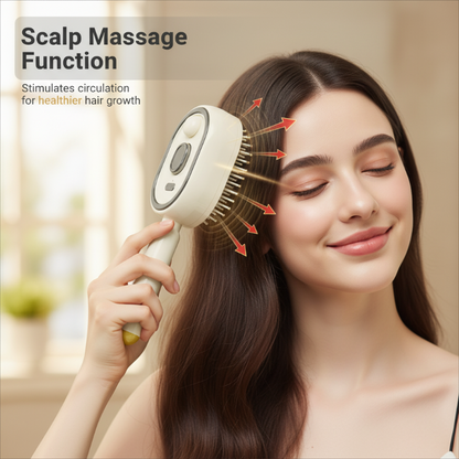 📢📢50 %  OFF💆✨ 2-in-1 Electric Spray & Massage Hair Brush