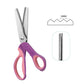 🔥HOT SALE 50% OFF🎁✂️ Pinking Shears Scissors – Stainless Steel, Ergonomic Cushioned Handles – Perfect for Sewing, Quilting & Scrapbooking! 🧵💨