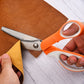 🔥HOT SALE 50% OFF🎁✂️ Pinking Shears Scissors – Stainless Steel, Ergonomic Cushioned Handles – Perfect for Sewing, Quilting & Scrapbooking! 🧵💨