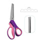 🔥HOT SALE 50% OFF🎁✂️ Pinking Shears Scissors – Stainless Steel, Ergonomic Cushioned Handles – Perfect for Sewing, Quilting & Scrapbooking! 🧵💨