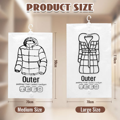 ⏳LAST DAY SALE 50% OFF!!🔥Hanging Vacuum Storage Bags