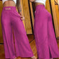 👖50% OFF!💃Women's trousers – High waist, wide leg, with belt accent & versatile look✨