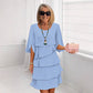 🌸Spring Sale 60% OFF🎁👗Women's Elegant Layered Ruffle Sleeve Dress – Effortless Style for Every Occasion💃