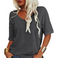 🌸LAST DAY SPECIAL PRICE!!🌸Women's Casual V-Neck Short Sleeve T-Shirt
