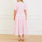Women's Summer Striped Loose Casual Short Sleeve Dress