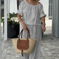 Hot Pick 60%OFF⏰Drawstring Top & Pants✨Women's Loungewear Set, Casual Daily Style