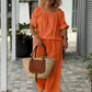 Hot Pick 60%OFF⏰Drawstring Top & Pants✨Women's Loungewear Set, Casual Daily Style