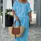 Hot Pick 60%OFF⏰Drawstring Top & Pants✨Women's Loungewear Set, Casual Daily Style