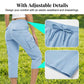 ⏳Limited-time Sale!!✨Womens Lightweight Capris Daily&Travel Quick Dry Cargo Pants with 6 Pockets✈️👖Adventure-Ready Comfort And Style