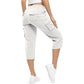 ⏳Limited-time Sale!!✨Womens Lightweight Capris Daily&Travel Quick Dry Cargo Pants with 6 Pockets✈️👖Adventure-Ready Comfort And Style