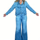 🔥New Arrivals🔥Women’s Faux Denim Pajama 2-Piece Set