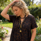 🔥Women's V-Neck Leopard Print Maxi Dress