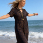 🔥Women's V-Neck Leopard Print Maxi Dress