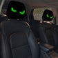😆 Funny Cartoon Car Headrest Covers – 2PCS 2D Universal Fit 🚗