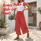 👖Women’s Flowy High Waist Wide-Leg Pants – Slimming, Comfy & Chic🌺