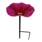Vibrant Garden Flower Stake Bird Feeder