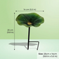 Vibrant Garden Flower Stake Bird Feeder