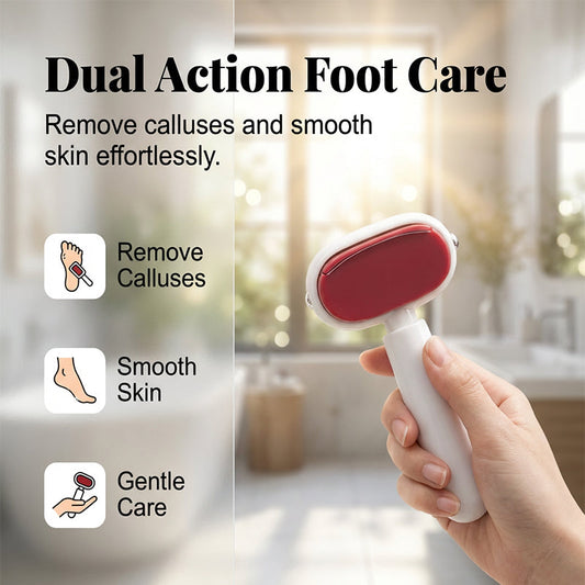 🎁LIMITED SALE BUY 2 GET 1 FREE!!🔥Double-Sided Foot Scraper for Callus Removal