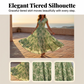 🏖️Summer Cool Deal: 60% OFF!!💃Women’s V-Neck Smocked Floral Maxi Dress – Lightweight Cotton Blend, Summer Essential