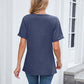 Women's V-Neck Short Sleeve Casual T-Shirt