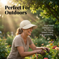 Outdoor Wide Brim Baseball Sun Hat for Women