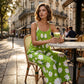 📢Summer Hot Sale!!⏰Women's Floral Print Wide Leg Jumpsuit