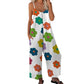 📢Summer Hot Sale!!⏰Women's Floral Print Wide Leg Jumpsuit