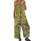 📢Summer Hot Sale!!⏰Women's Floral Print Wide Leg Jumpsuit