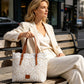 ✨🩷New Arrivals 50% oFF!🩷👜Nice Gift- Elegant Lace Large Capacity Tote Bag