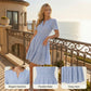 🔥Summer Hot Sale - 65% Off😍Women's Short Sleeve Tiered Mini Dress