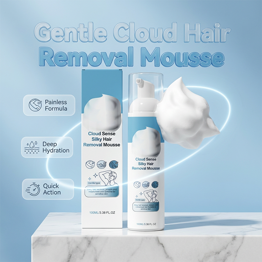 ⏰ Flash Sale! Buy 2 Get 1 Free⏰Cloud Sense Silky Hair Removal Mousse