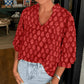 ⏰Summer Hot Sale 60% OFF💃Women's Casual Flowy Printed Top