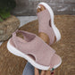 🌟2026 Summer Hot Sale 70% OFF🎁Women’s Knit Platform Sandals – Lightweight, Breathable & Arch-Supported 🏝️☁️