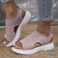 🌟2026 Summer Hot Sale 70% OFF🎁Women’s Knit Platform Sandals – Lightweight, Breathable & Arch-Supported 🏝️☁️