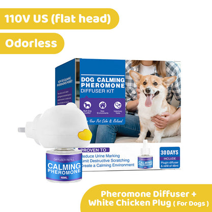🔥That Stops Spraying & Fighting in 7 Days🔥Pet Calming Pheromone Diffuser