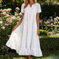 💖Summer New Arrivals: 60% Off💖Women's Elegant V-Neck Short Sleeve Dress