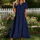💖Summer New Arrivals: 60% Off💖Women's Elegant V-Neck Short Sleeve Dress