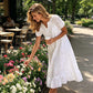 💖Summer New Arrivals: 60% Off💖Women's Elegant V-Neck Short Sleeve Dress