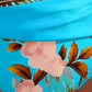 🔥 Women's Floral Print High Waist Bikini Set