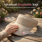 Women's Breathable Knit Sun Visor Hat