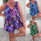 🔥Summer Hot Sale🔥Sleeveless V-Neck Printed Swimsuit
