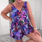 🔥Summer Hot Sale🔥Sleeveless V-Neck Printed Swimsuit