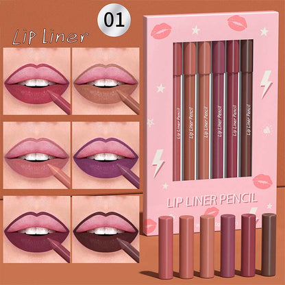 🔥New Arrivals🔥Long Lasting Matte Lip Liner Pencil Set
