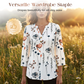 🌸Summer Sale 70% OFF👕Casual Printed V-Neck Top for Women