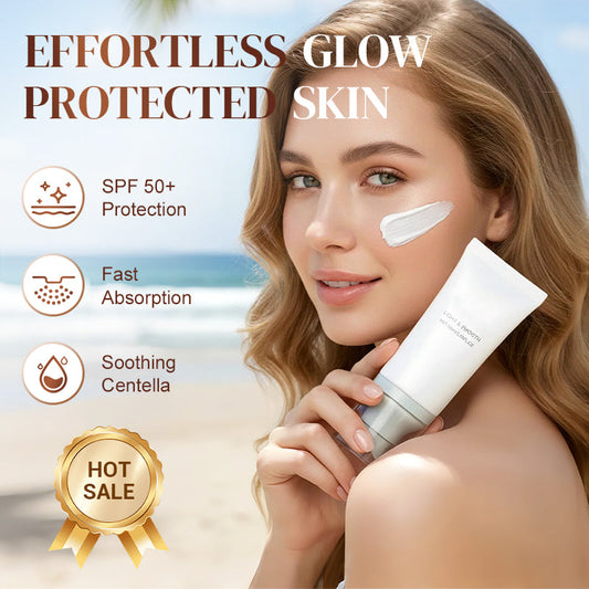 🔥LAST DAY SALE BUY 2 GET 1 FREE!!🔥SKIN1004 Hyalu-Cica Water-Fit Sun Serum SPF50+☀️ Lightweight Korean Sunscreen for Sensitive Skin 💧✨