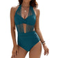 🎁2026 New Arrivals 60% OFF💥Women's Tummy Control Halter Swimsuit