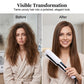 👍👍LAST WEEK SALE -Up to 60% OFF💇‍♀️2-in-1 Hair Straightener and Curler with Negative Ionic Care