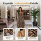 👗LAST DAY SALE ONLY ￡12.99!!🐆Women's Leopard Print Spaghetti Strap Maxi Dress