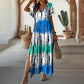 🏖️🌸Summer Hot Sale 60% OFF💃50K+ SOLD!💞Women’s Causal V-Neck Gradient Dress